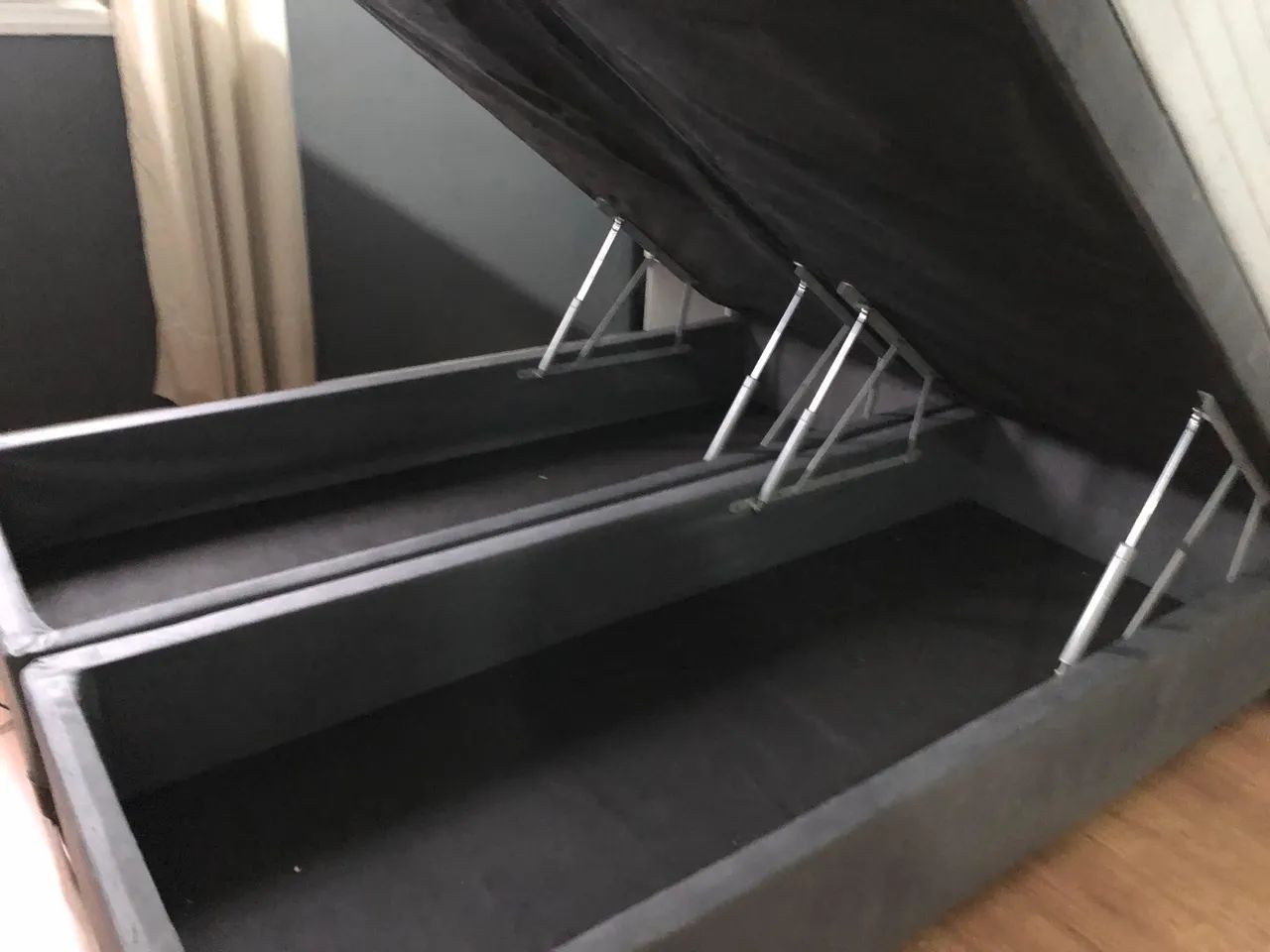 Cama Box baú Queen com colchão - Foto 5