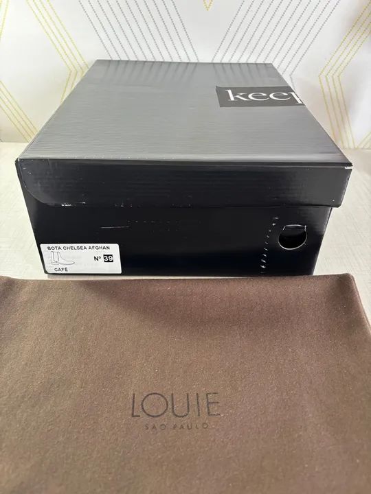 Bota Louie Masculina Chelsea Afghan - Foto 5