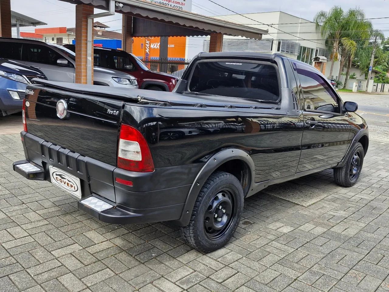 STRADA 1.4 MPI FIRE FLEX 8V CS  PRETA 2010/2011 - Foto 4