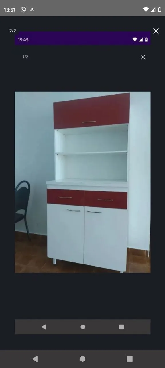 Armário de Cozinha com Design Moderno