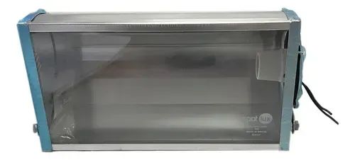 REFLETOR DE ACO RETANGULAR 60W E-27