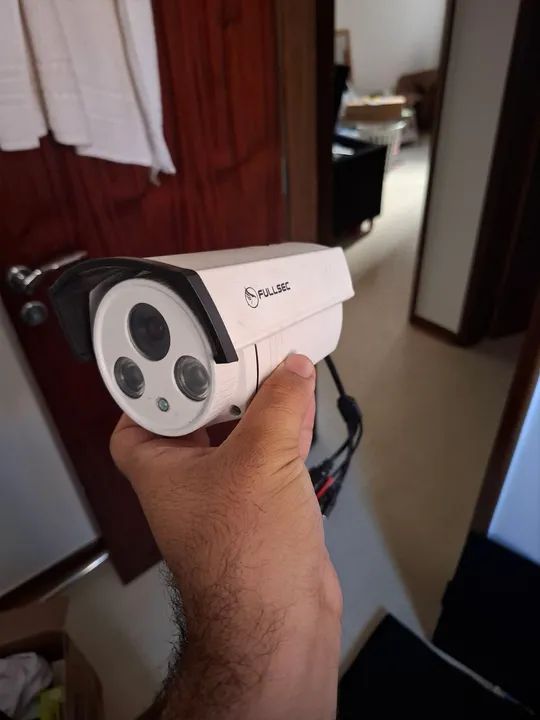 Camera de segurança nova visao noturna externa 60metros Fullsec - Foto 2