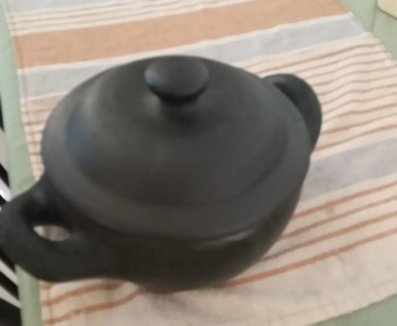 Por 60. - Panela barro. - 18 cm