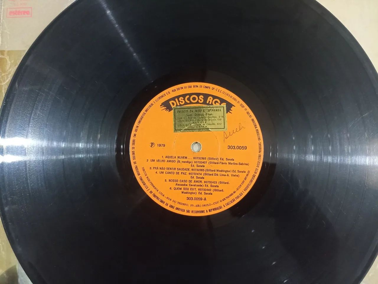 LP vinil Gilliard, Aquela nuvem (1979) - Foto 4