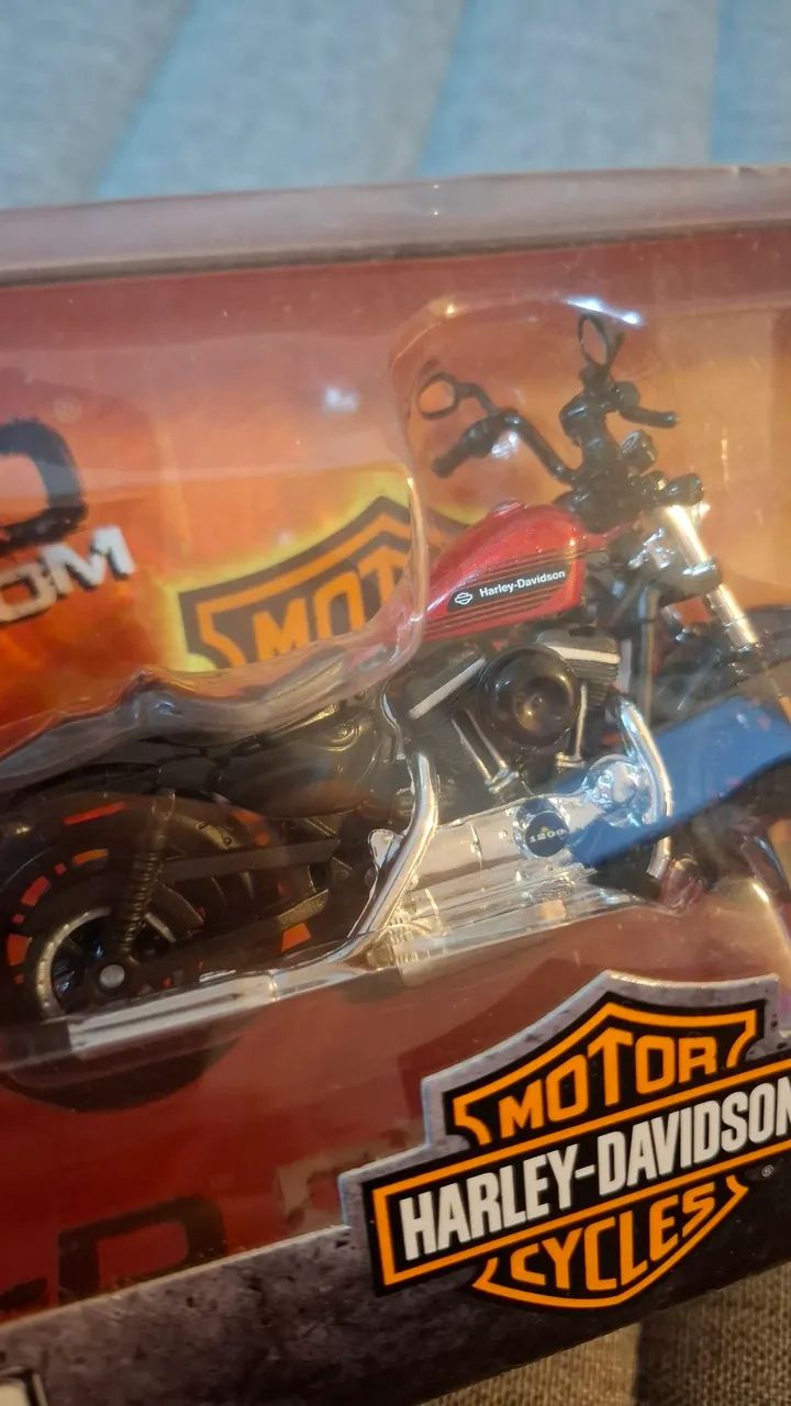 Moto Harley Davidson Custom - Maisto - Foto 4