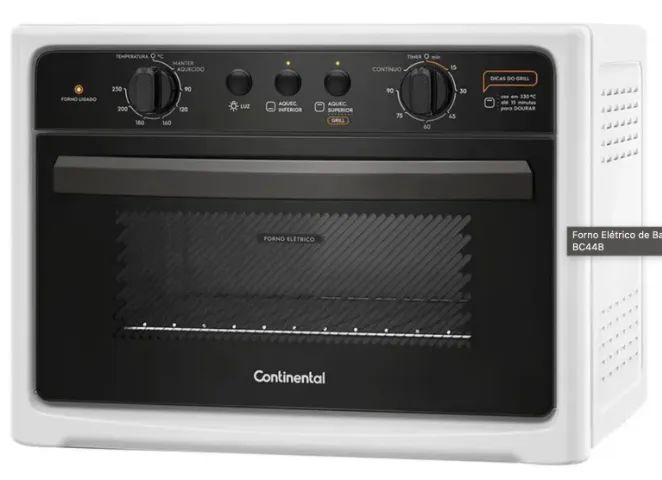 Forno Elétrico 44L Marca: Continental