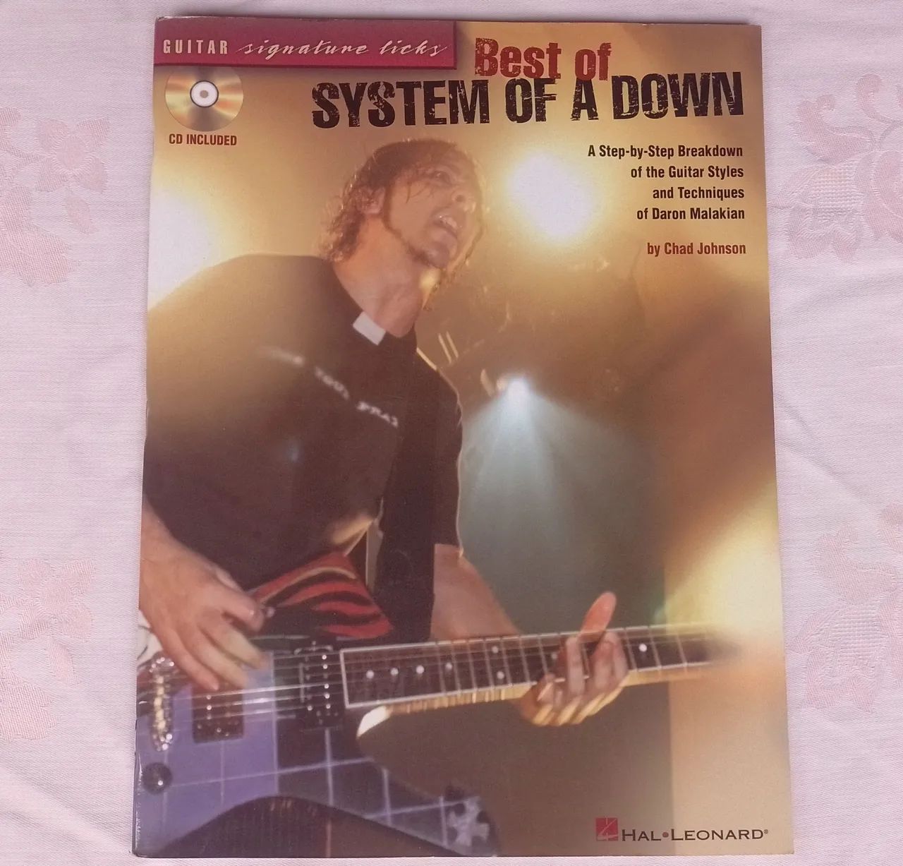 Best Of System Of A Down - Daron Malakian - Song Guitar Book com CD. Raro!