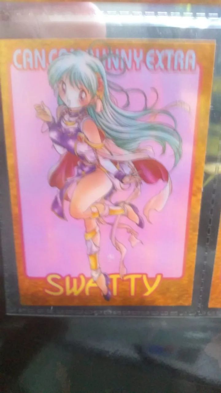 Swatty sawady cards Holograficos - can can bunny - coleçao com os