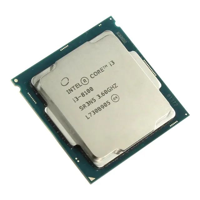 Processador Intel Core i3 8100, 4-Core, 4-Threads, 3.6GHz, 8ª