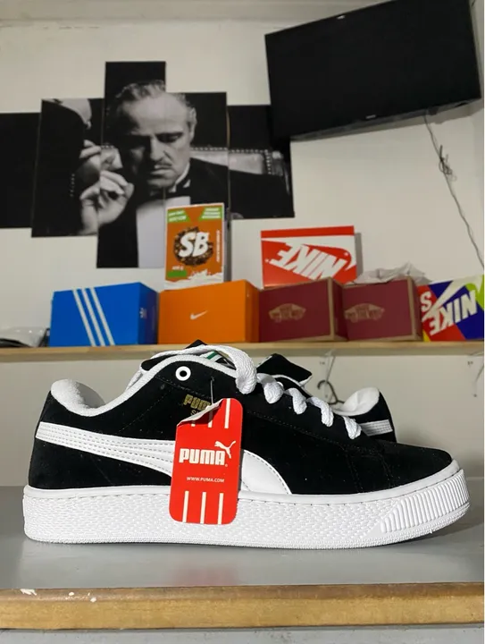 Tênis Puma Suede Preto
