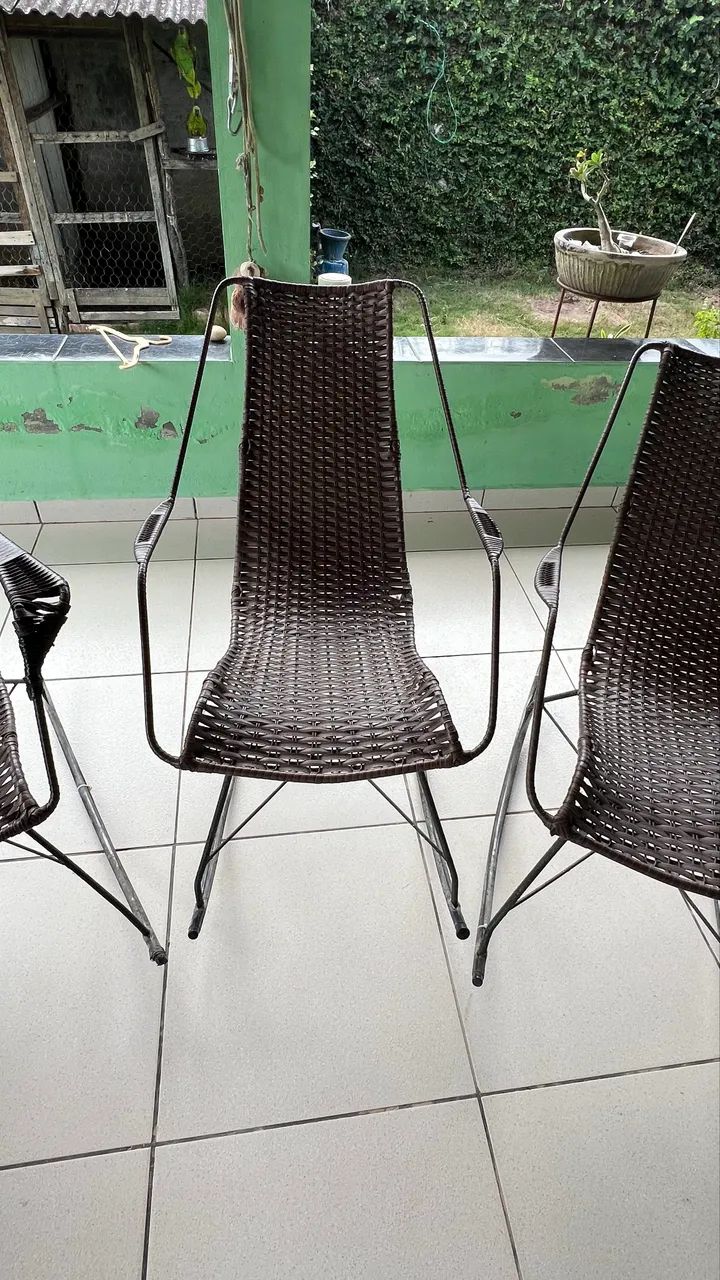 4 cadeiras de varanda R$800,00 - Foto 2
