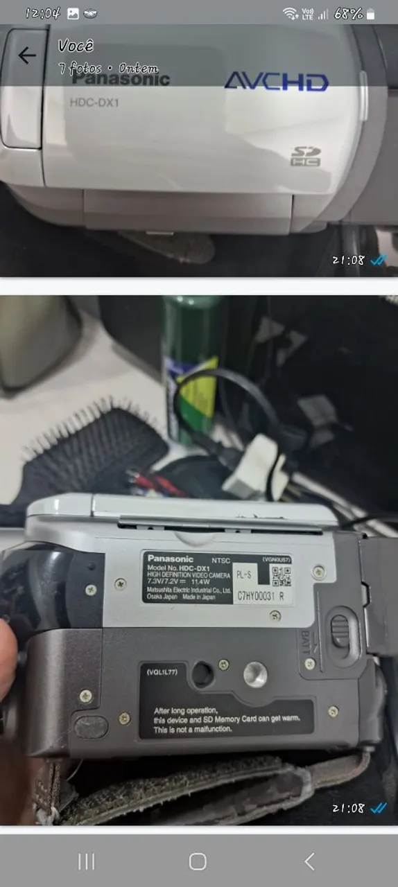 Camera panasonic hdm1