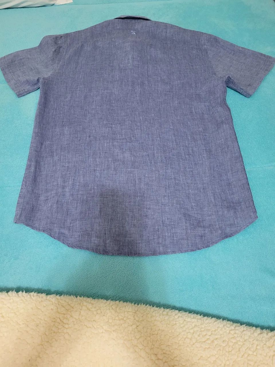 Camisa original de linho SHORTS. - Foto 3