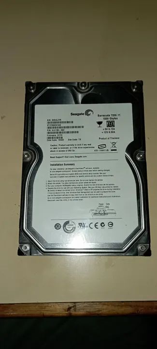 Vendo HD Seagate barracuda 1.5 TB 
