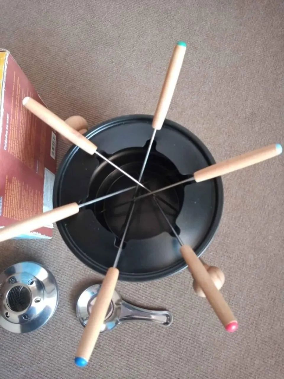 Aparelho Fondue + Luminaria Estilo Japão - Foto 3