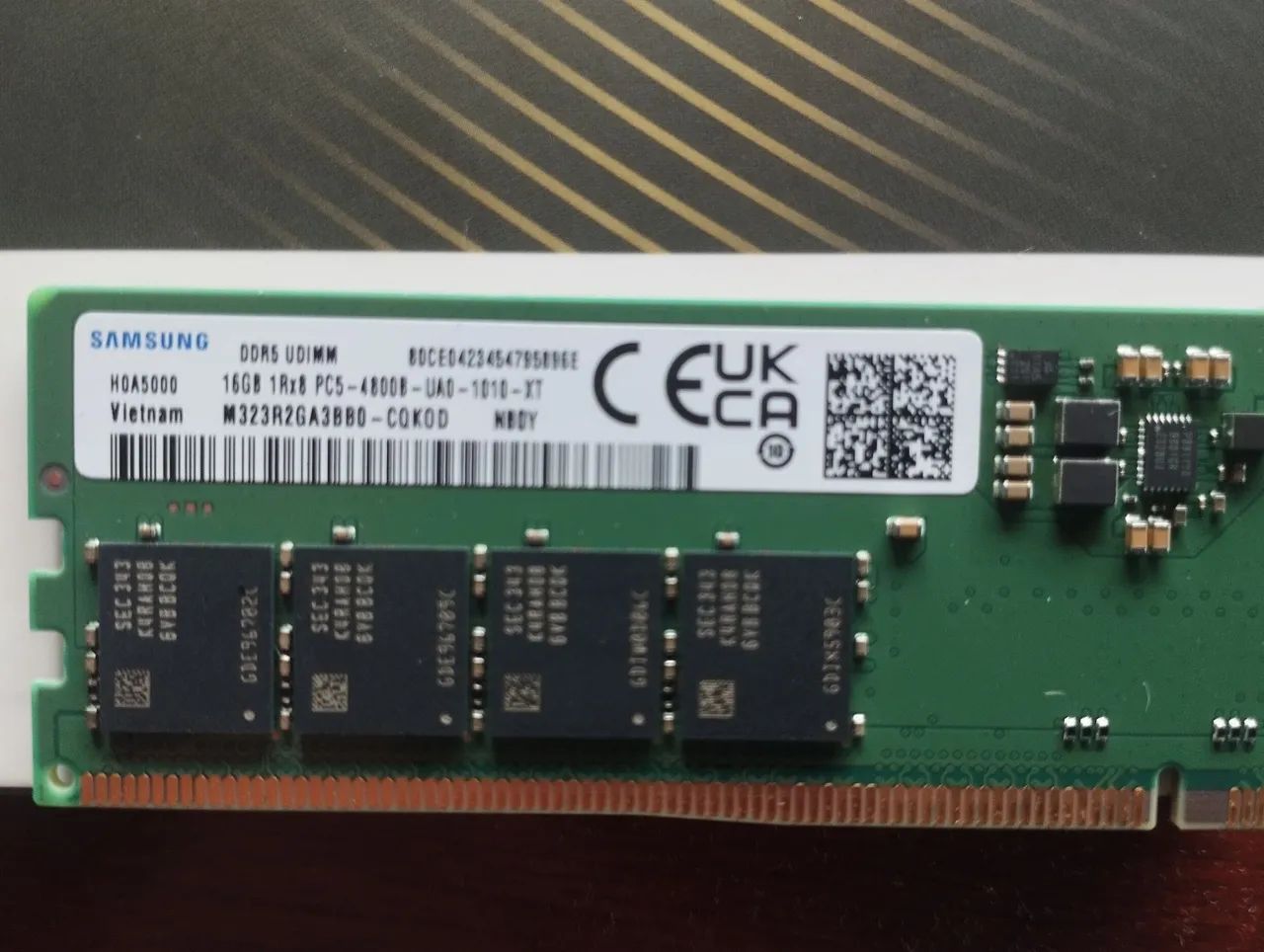 Samsung DDR5 32GB(16GB2枚) メモリ 中古 2x16 gb ddr5 samsung - Memória RAM - Área Rural de Camboriú