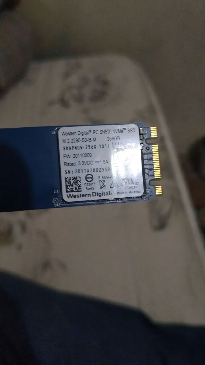 SSD 256GB futuretech + Nvme 256gb WD green - Foto 2