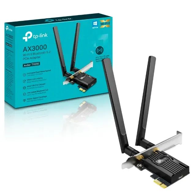 Adaptador archer TX50E pcie ax3000 wifi 6 bluetooth TP-Link - Foto 2