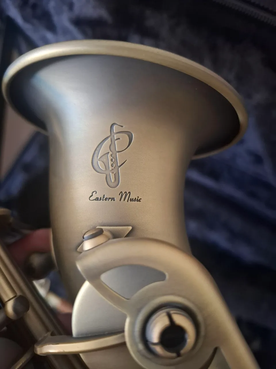 Saxofone Soprano Curvo Eastern Music Aceito Troca 