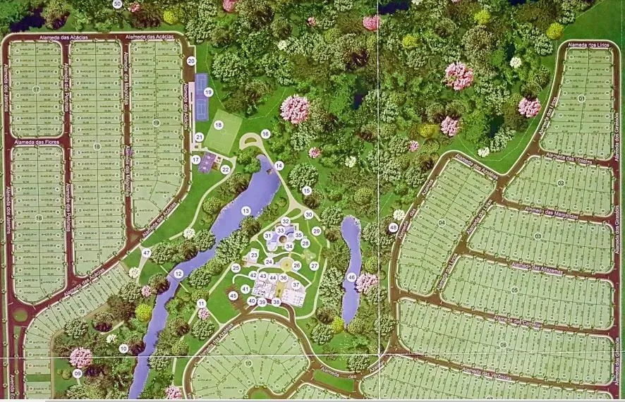 Lote para venda no condominio Ecoville.