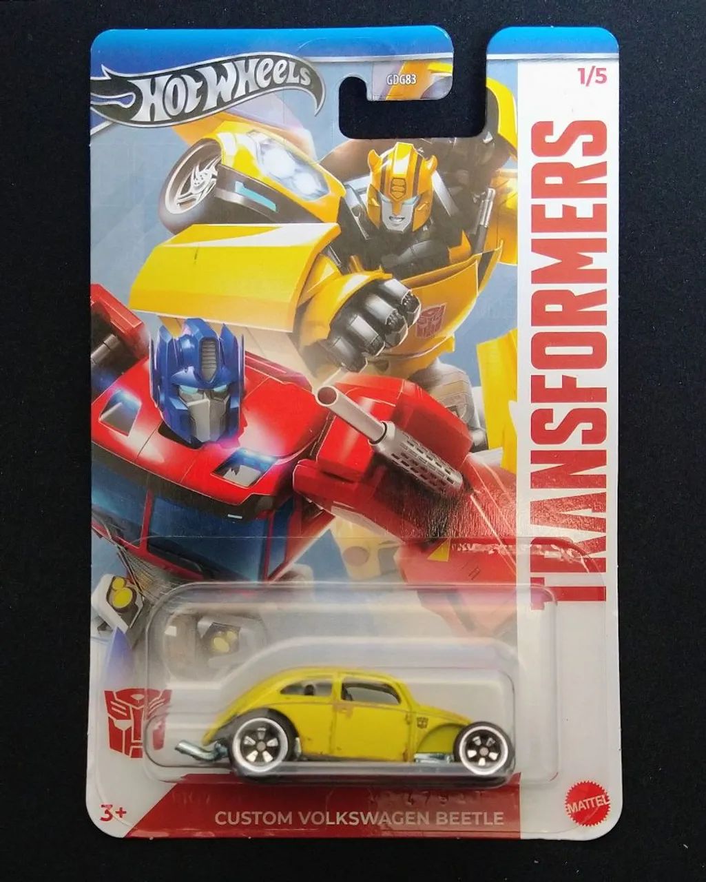 Hot Wheels Custom Volkswagen Beetle - Transformers 