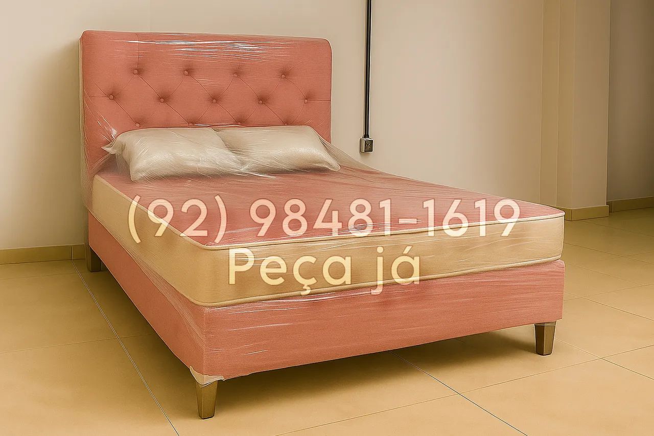 Cama box premium com entrega grátis  - Foto 2