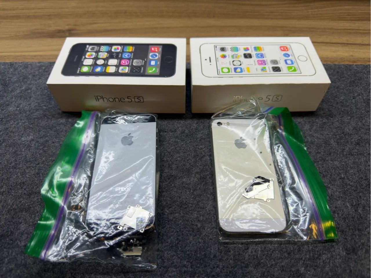 Sucata iPhone 5S - Space Gray e Gold