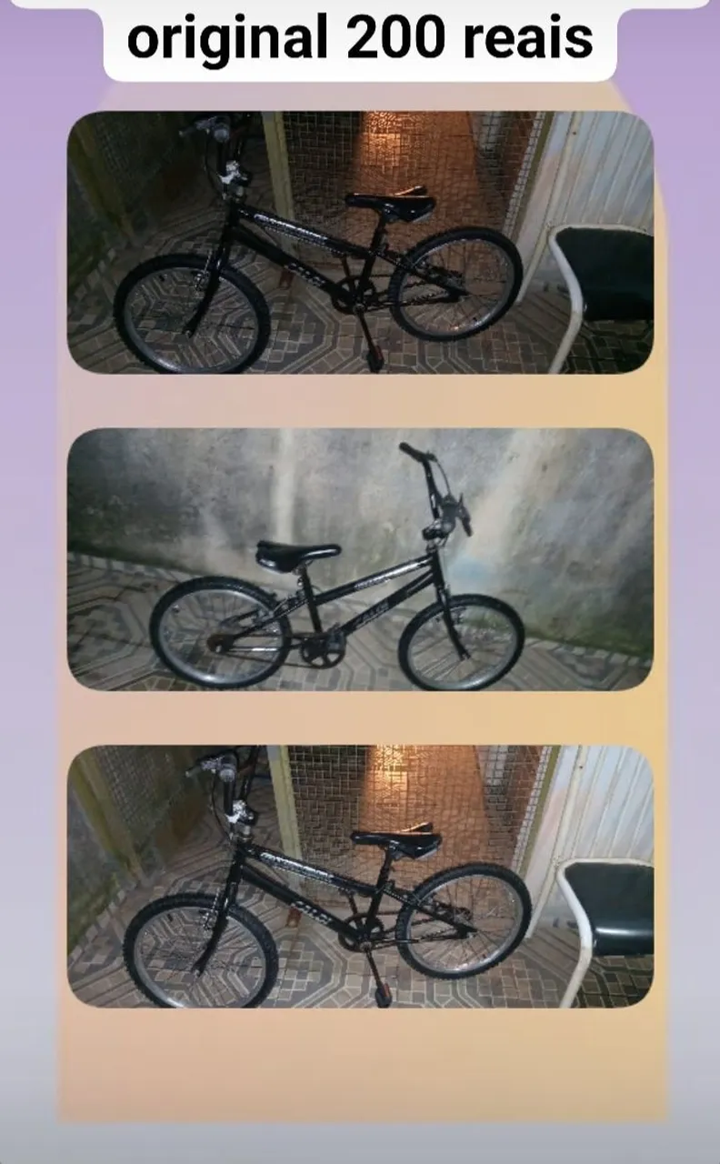 Bicicleta BMX - 250 reais