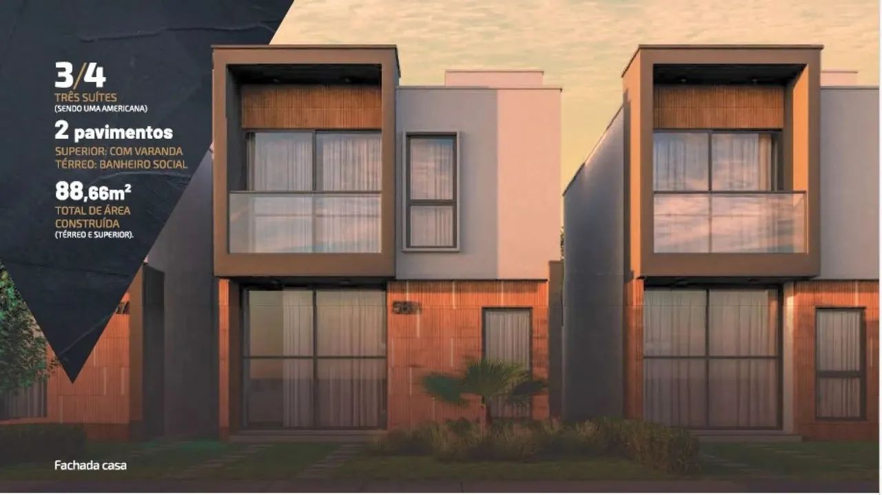 LANÇAMENTO, CASA DUPLEX NO BAIRRO SIM 3 QUARTOS SENDO OS 3 SUÍTES - Foto 2
