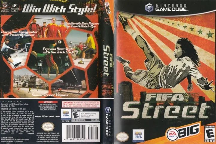 Jogo Fifa Street Nintendo GameCube (Completo) - Foto 4