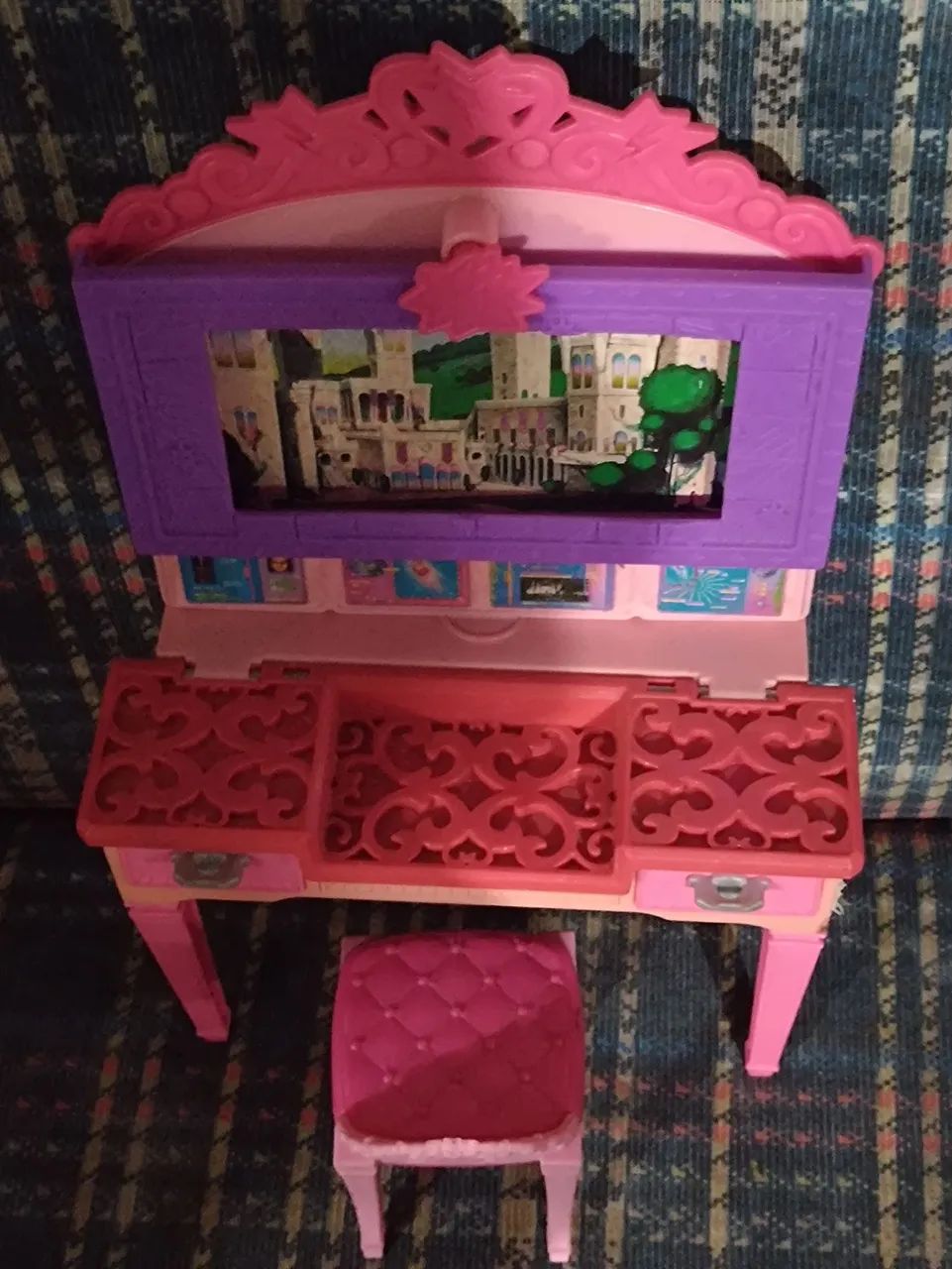 Penteadeira para boneca Barbie 