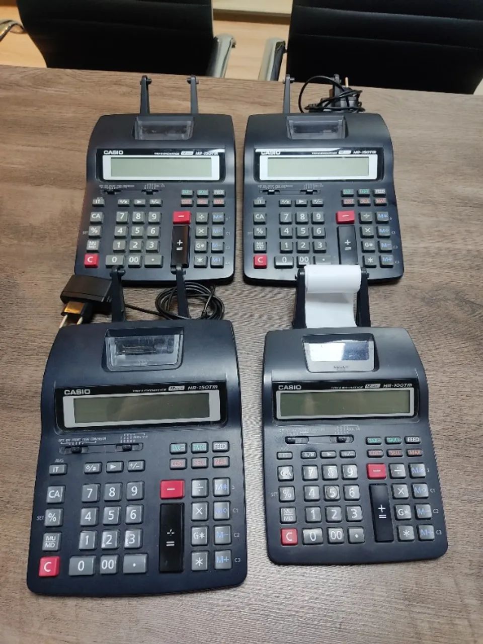 Calculadora Casio HR-150TM e HR-100TM