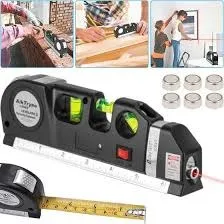 Nível laser profissional trena prumo-entrega grátis