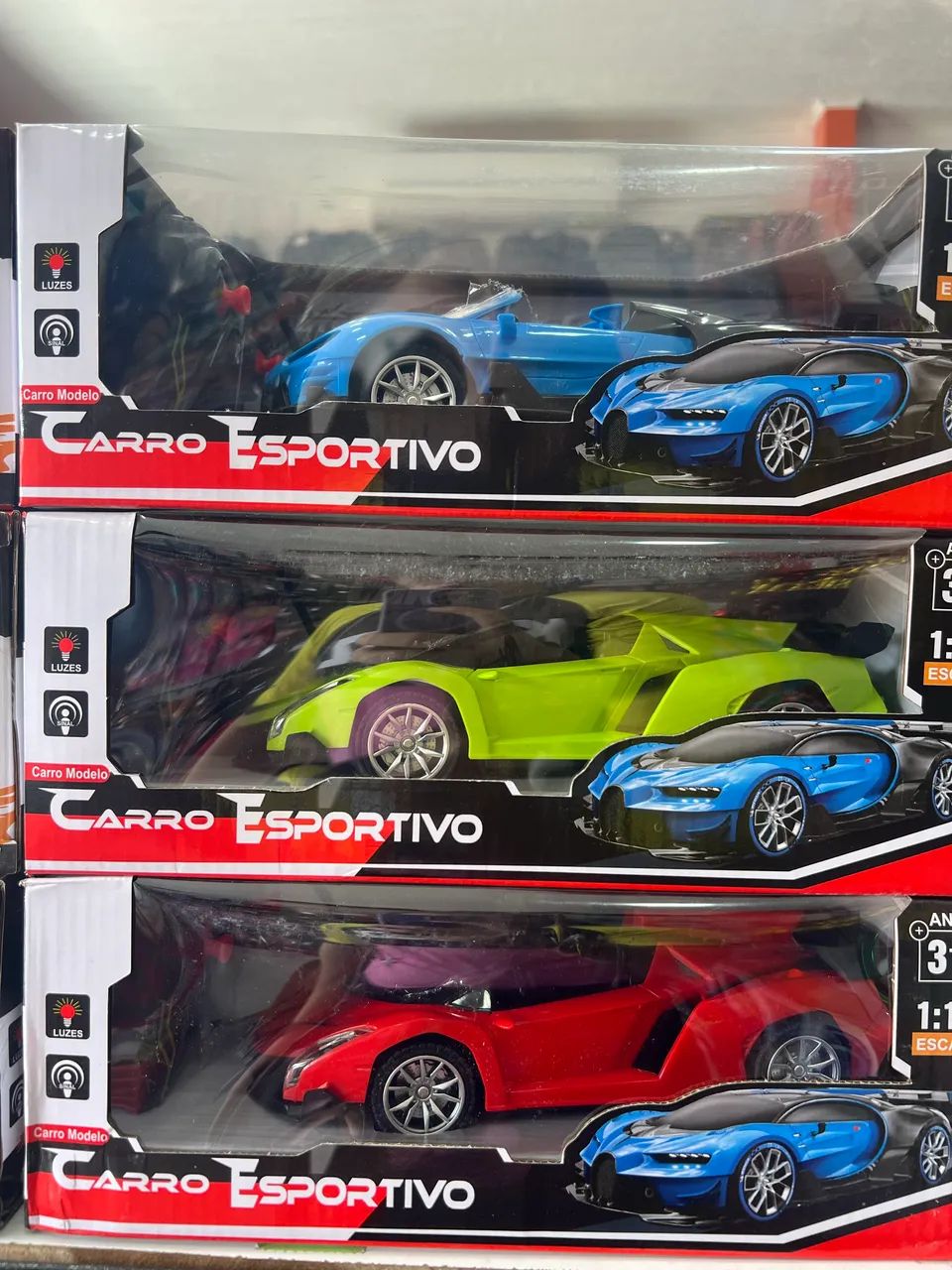 Carro esportivo elétrico com controle - Foto 3