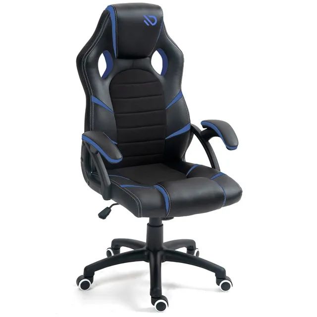 Cadeira Gamer Duex Infinite Boost Black/Blue DX9002BKB - WZetta
