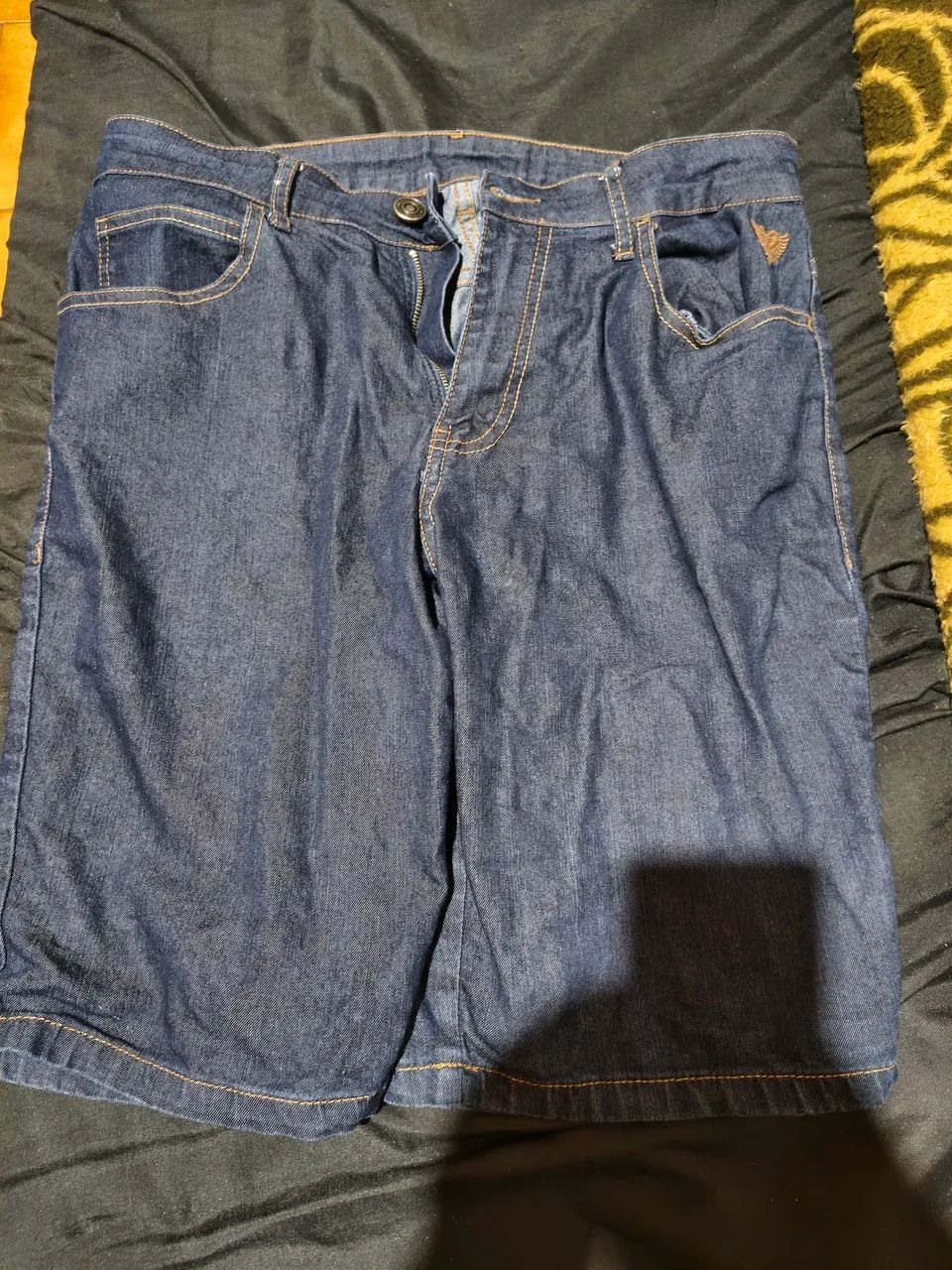 Bermuda jeans azul Cavalera tamanho:38. - Foto 4