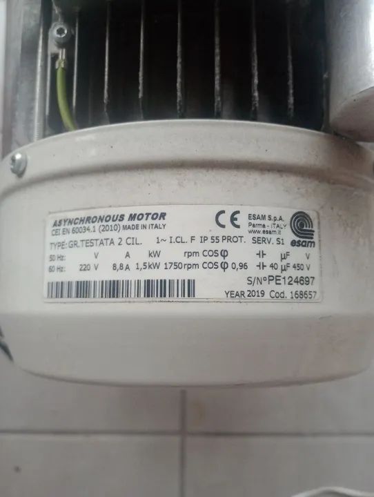 Vendo compressor de ar industrial a seco  - Foto 5