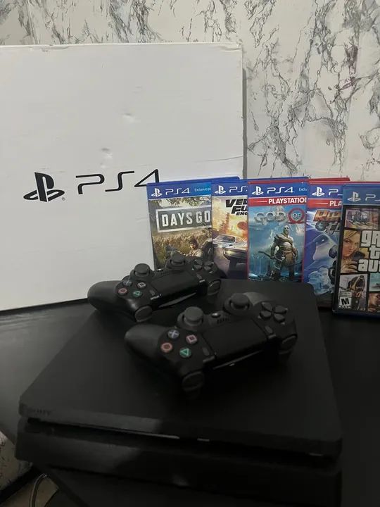 Ps4 Slim 1TB 4 meses de uso  - Foto 2