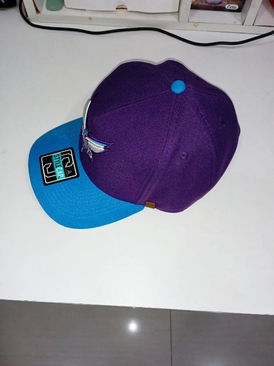Boné aba curva snapback, NBA Charlotte hornets. - Foto 3