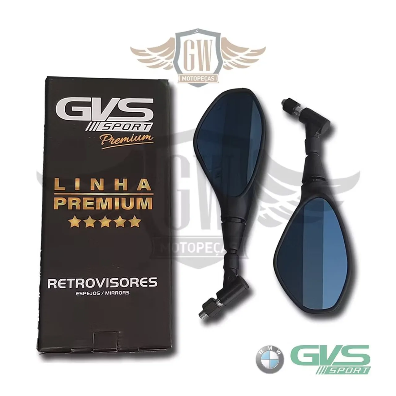 Retrovisores GVS Sport Premium - Linha Premium