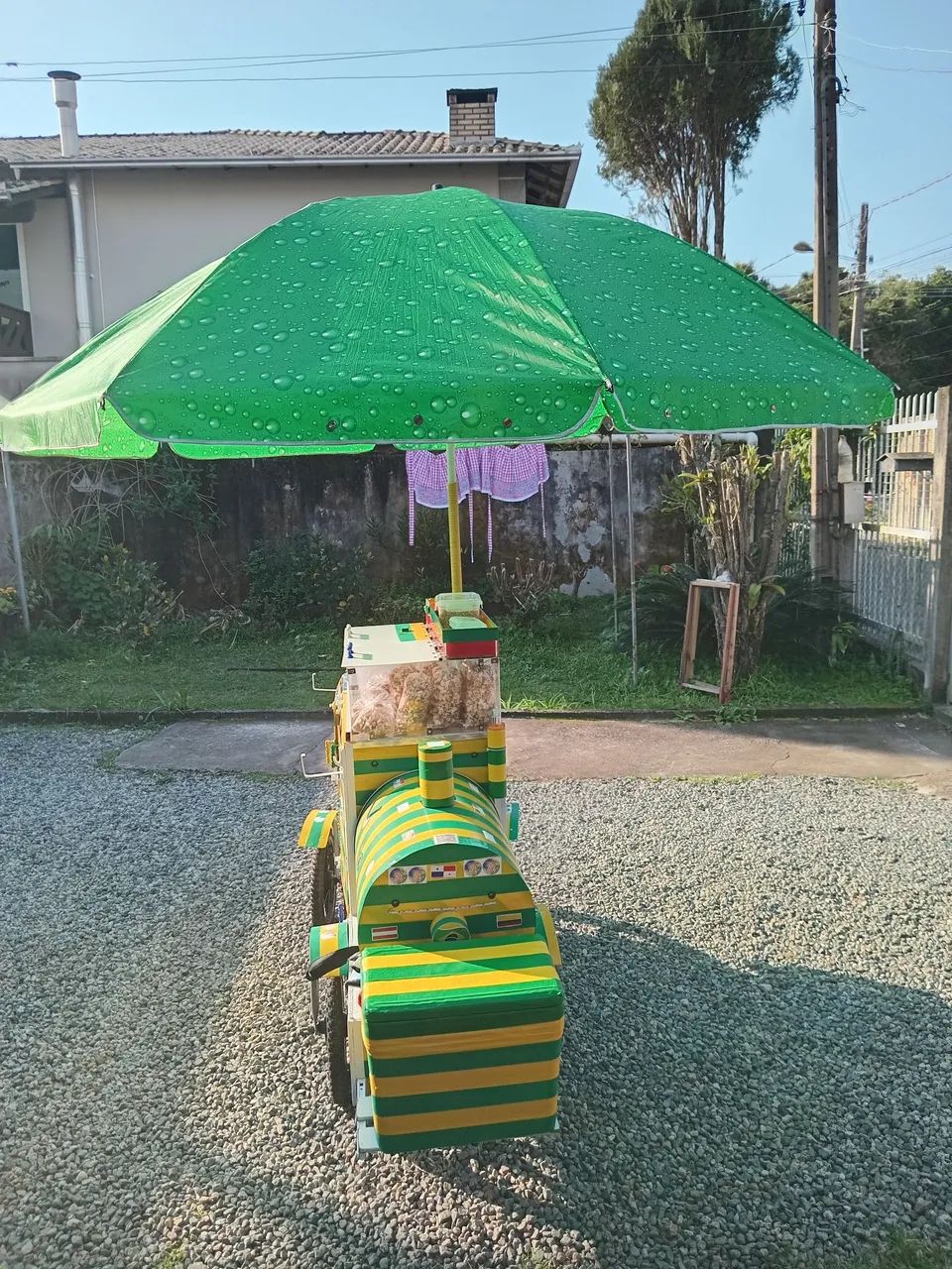 Carrinho de pipoca 
