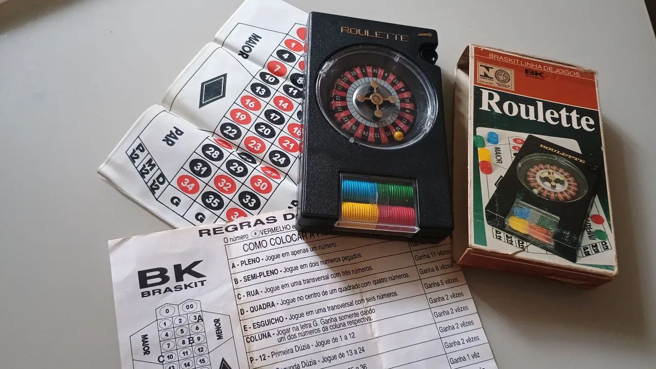 Cassino - ROULETTE - brinquedo antigo  - Foto 3