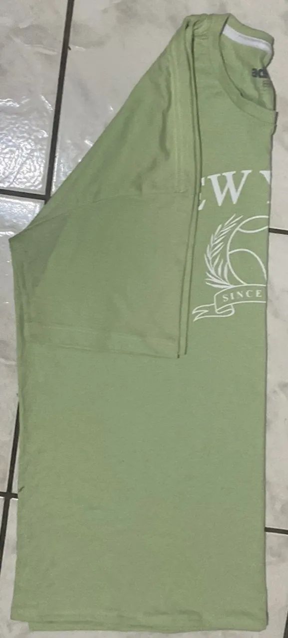 Camiseta verde - TAM XG (Modelo Amplo) - Foto 3