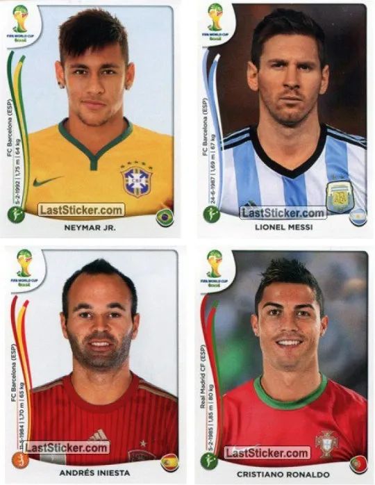 Figurinhas  avulsa das copas   2010, 2014, 2018 e 2022, tenho bastante. - Foto 2
