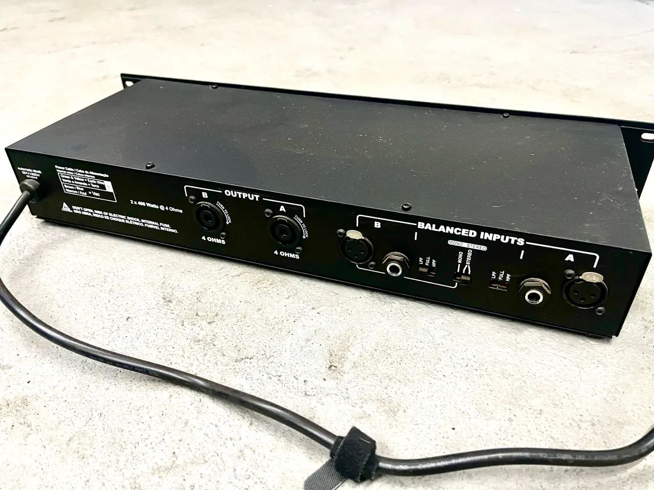 Potência | amplificador Taramps 800w RMS T2.800 - Foto 4
