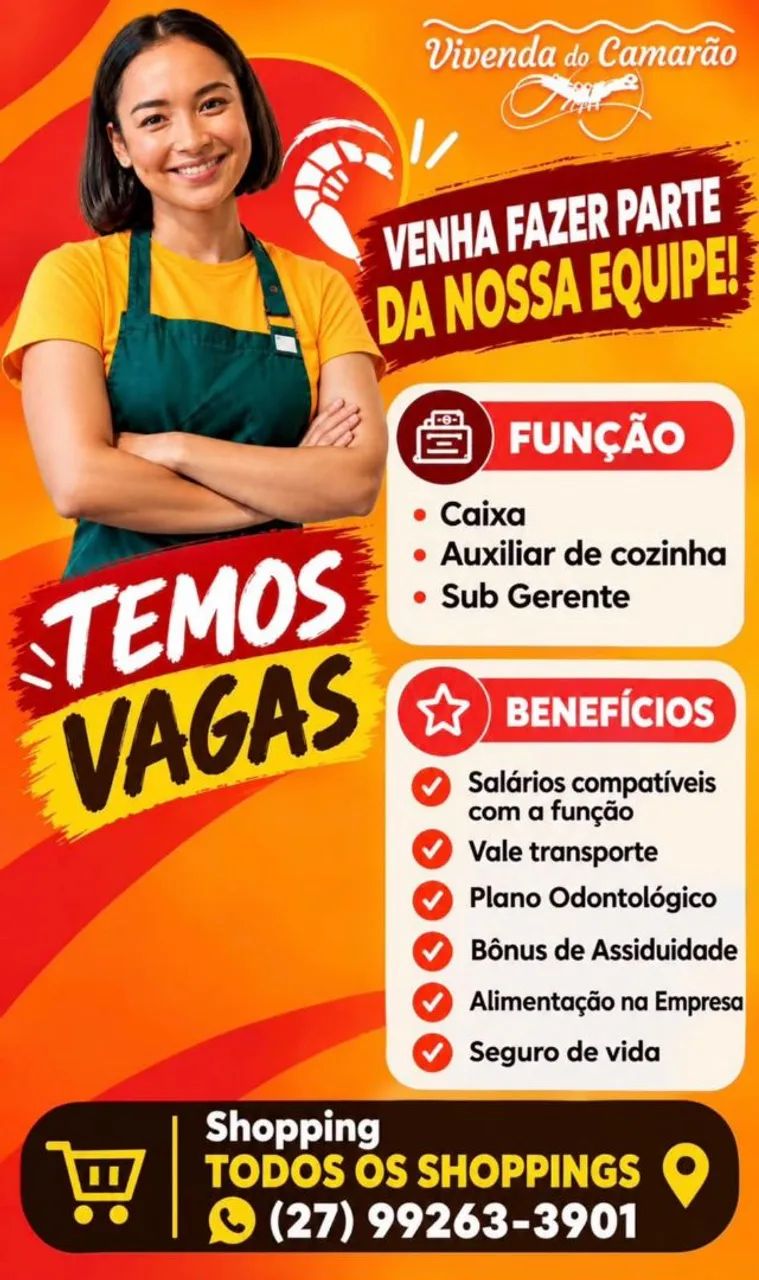 Vaga de emprego 