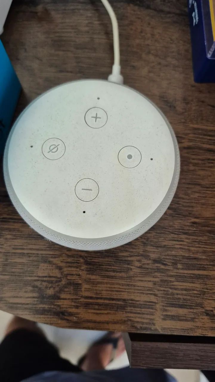 Vendo Echo Dot 3ª geração c/caixa - Foto 4