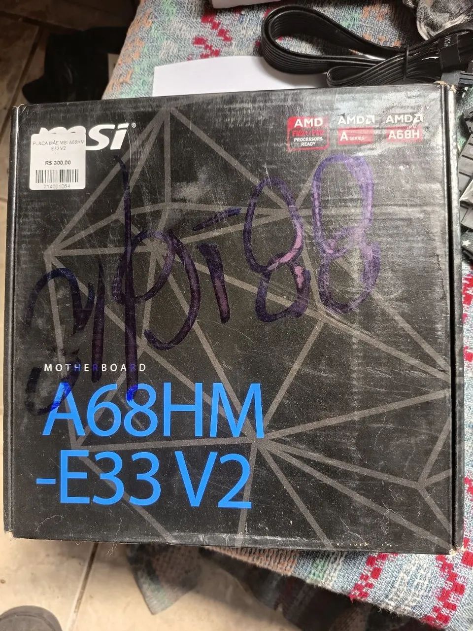 Placa Mãe MSI AMD Fm2 + ( nova)