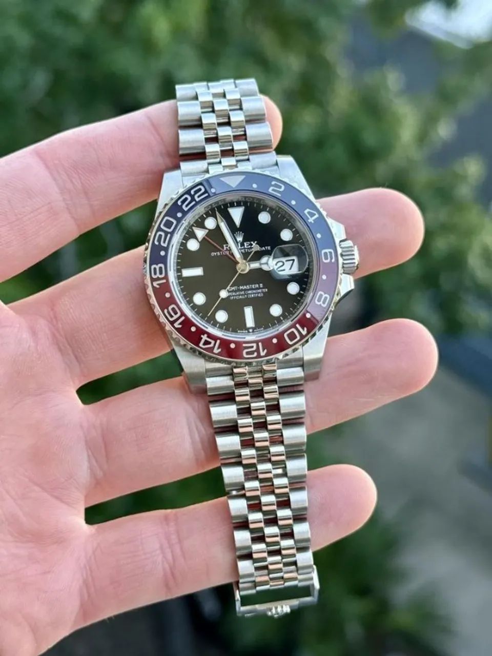 Rolex GMT - Master II - Premium - Vidro de Safira - automático 