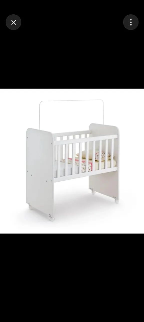 Mini berço com colchão 